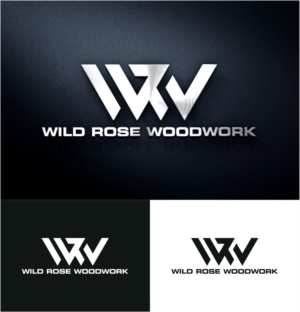 Logo Design by vintana for Wild Rose Woodwork, LLC | Design: #24620471
