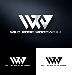 Logo Design by vintana for Wild Rose Woodwork, LLC | Design: #24620497