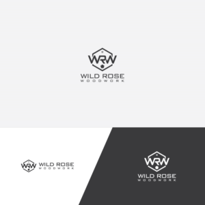 Logo Design by AL-BARAKAH for Wild Rose Woodwork, LLC | Design: #24620091