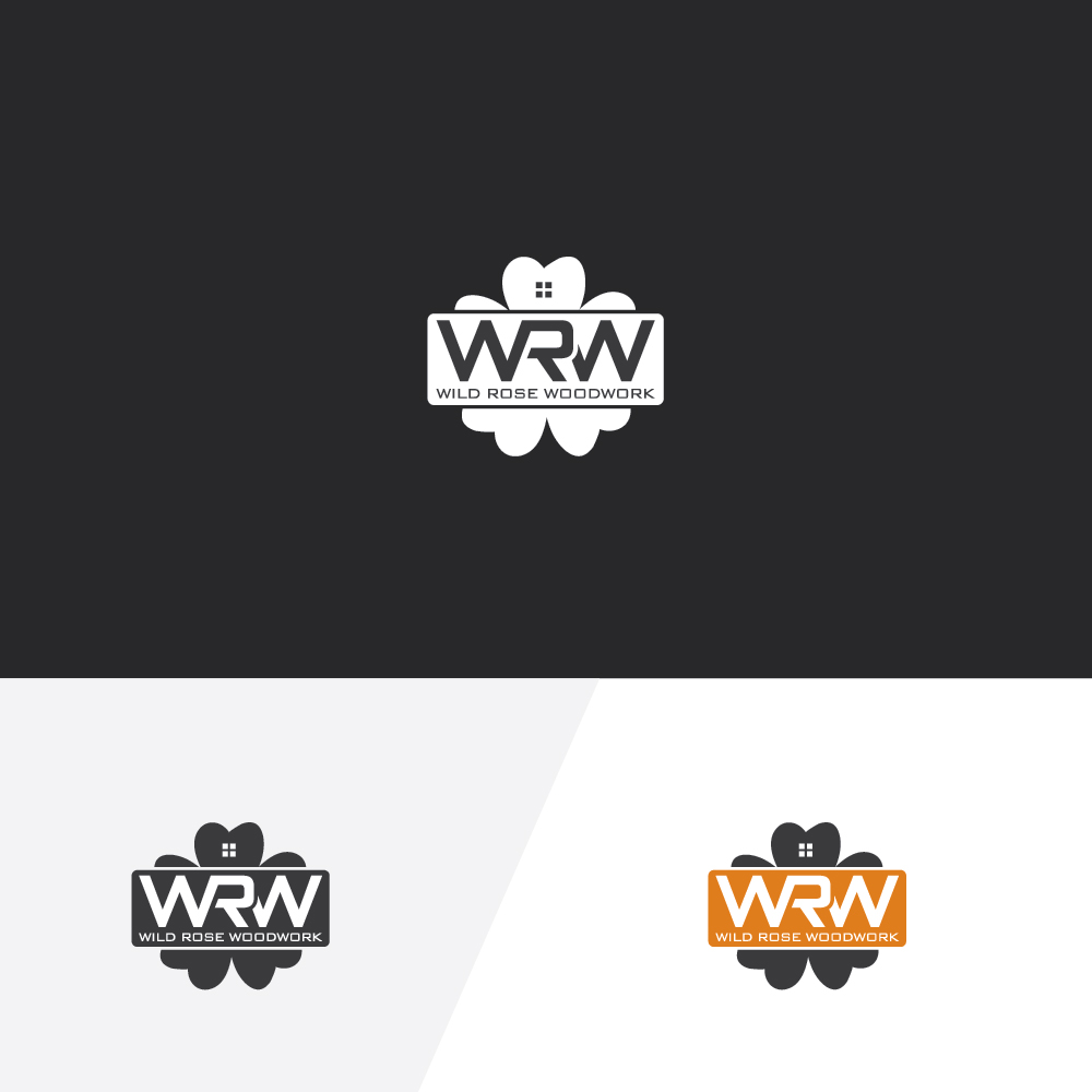 Logo Design by AL-BARAKAH for Wild Rose Woodwork, LLC | Design #24620199