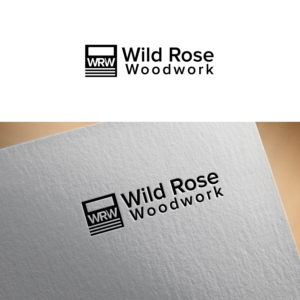 Logo Design by Maxo-Biz for Wild Rose Woodwork, LLC | Design: #24625094