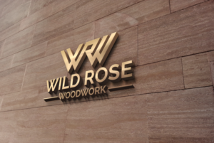 Logo Design by monmon for Wild Rose Woodwork, LLC | Design: #24617140