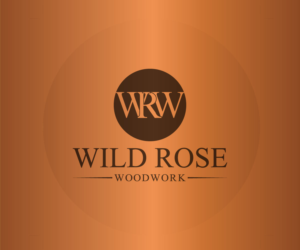 Logo Design by Sienna Miller for Wild Rose Woodwork, LLC | Design: #24620767