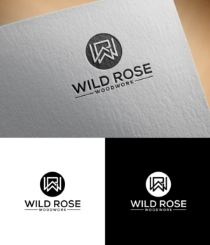 Logo Design by FRAYA DESIGN for Wild Rose Woodwork, LLC | Design: #24629558