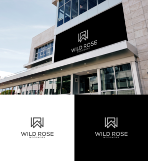 Logo Design by FRAYA DESIGN for Wild Rose Woodwork, LLC | Design: #24629774