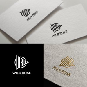 Logo Design by galang1996 2 for Wild Rose Woodwork, LLC | Design: #24614239