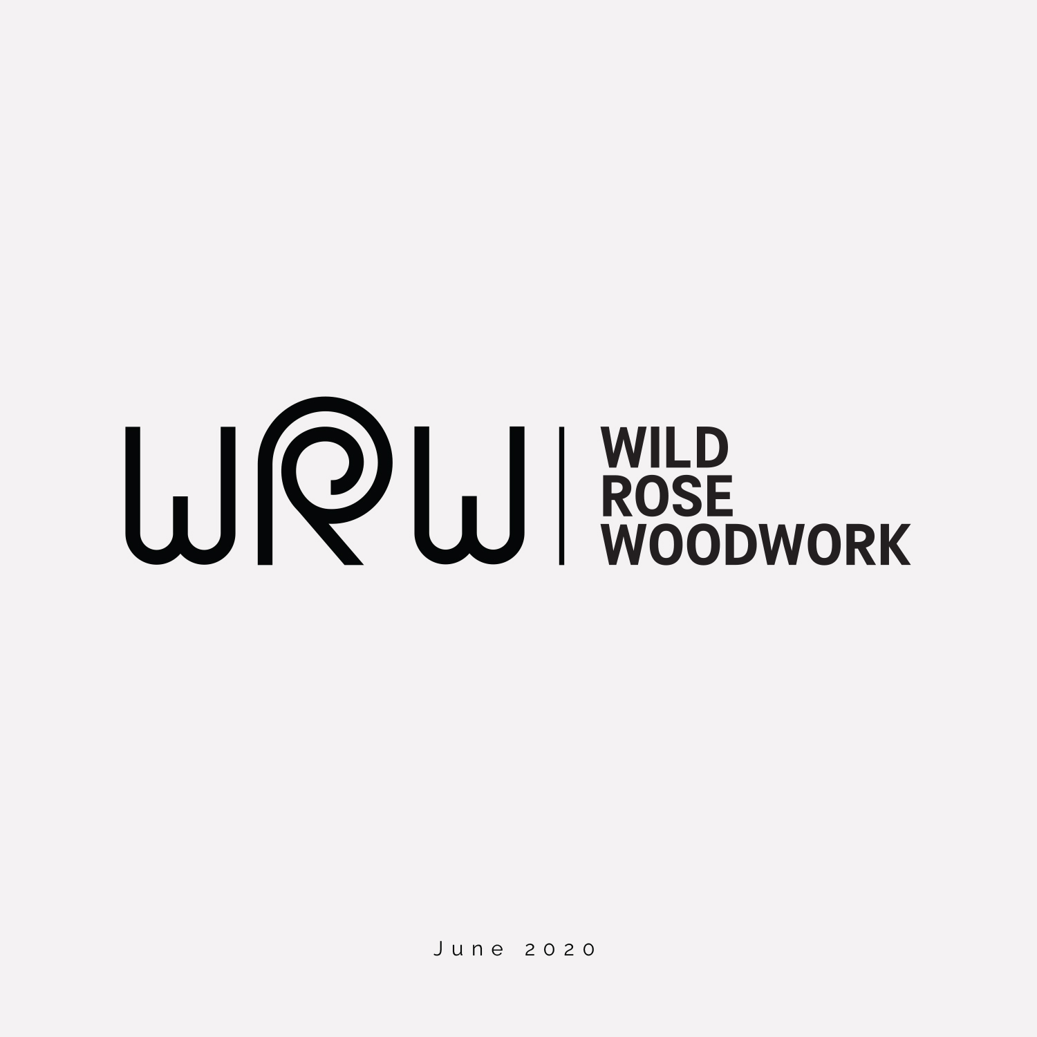 Logo Design by Mohsen Mehranvari for Wild Rose Woodwork, LLC | Design #24617649