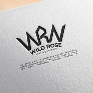 Logo Design by Remonis.co for Wild Rose Woodwork, LLC | Design: #24626544