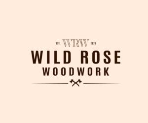 Logo Design by Allen Designs for Wild Rose Woodwork, LLC | Design #24628707