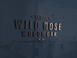 Logo Design by Allen Designs for Wild Rose Woodwork, LLC | Design: #24628708