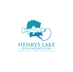 Henrys Lake Foundation     *optional text- Protect and Conserve | Logo Design by Maxo-Biz