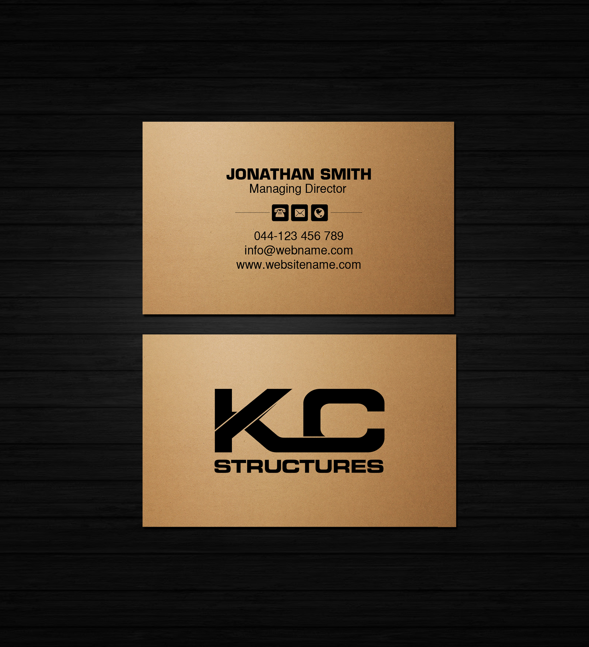 Business Card Design by Creations Box 2015 for this project | Design #24620458