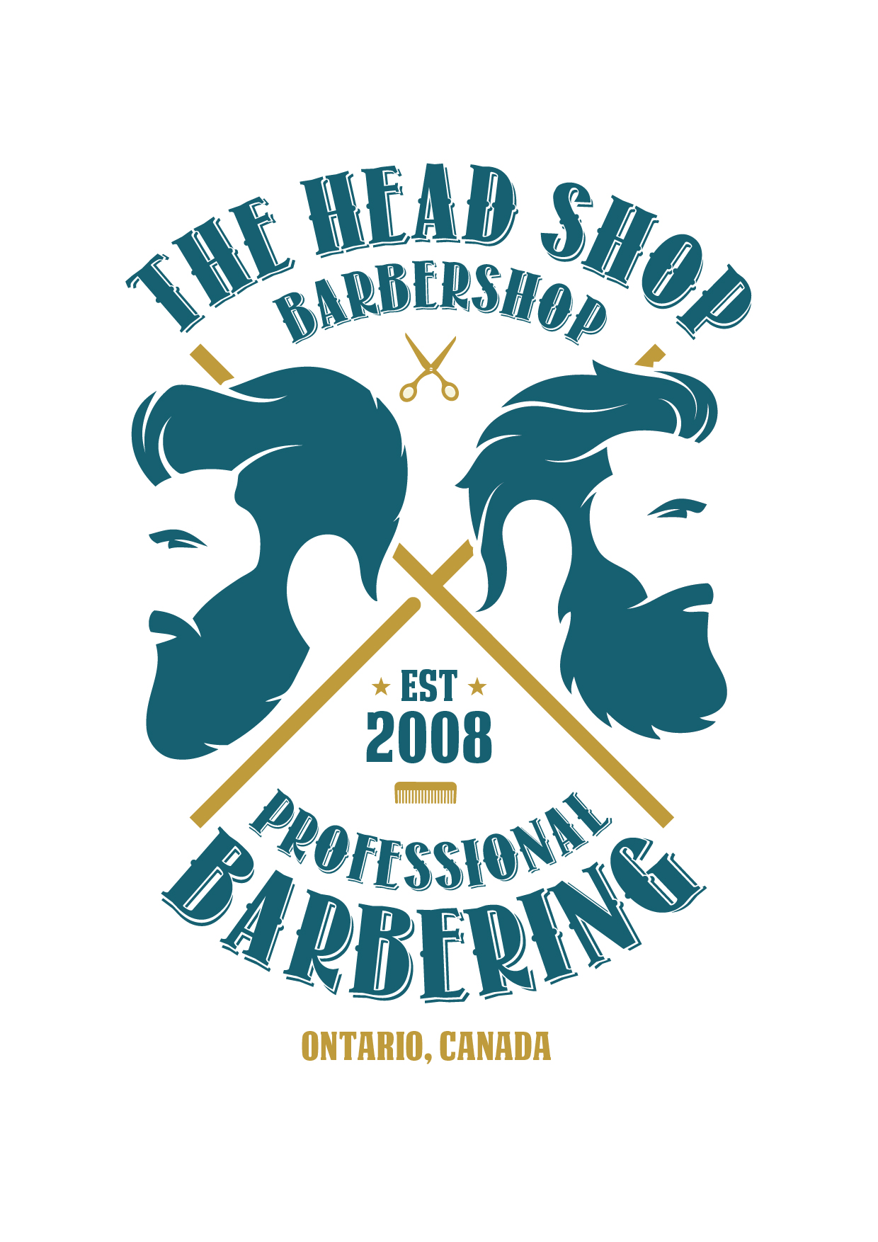 Design de T-shirt par eleven pour The Head Shop Barbershop | Design #24663845