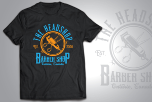 T-Shirt-Design von William 29 für The Head Shop Barbershop | Design #24663559