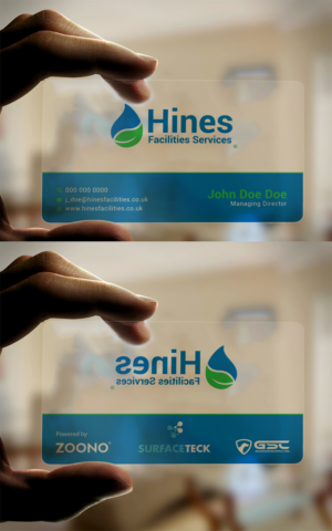 Hines Facilities Services Business Card. | Diseño de Tarjeta de Presentación por Bold Pixels