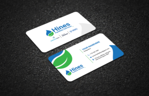Hines Facilities Services Business Card. | Business Card Design by BLUE WINGS