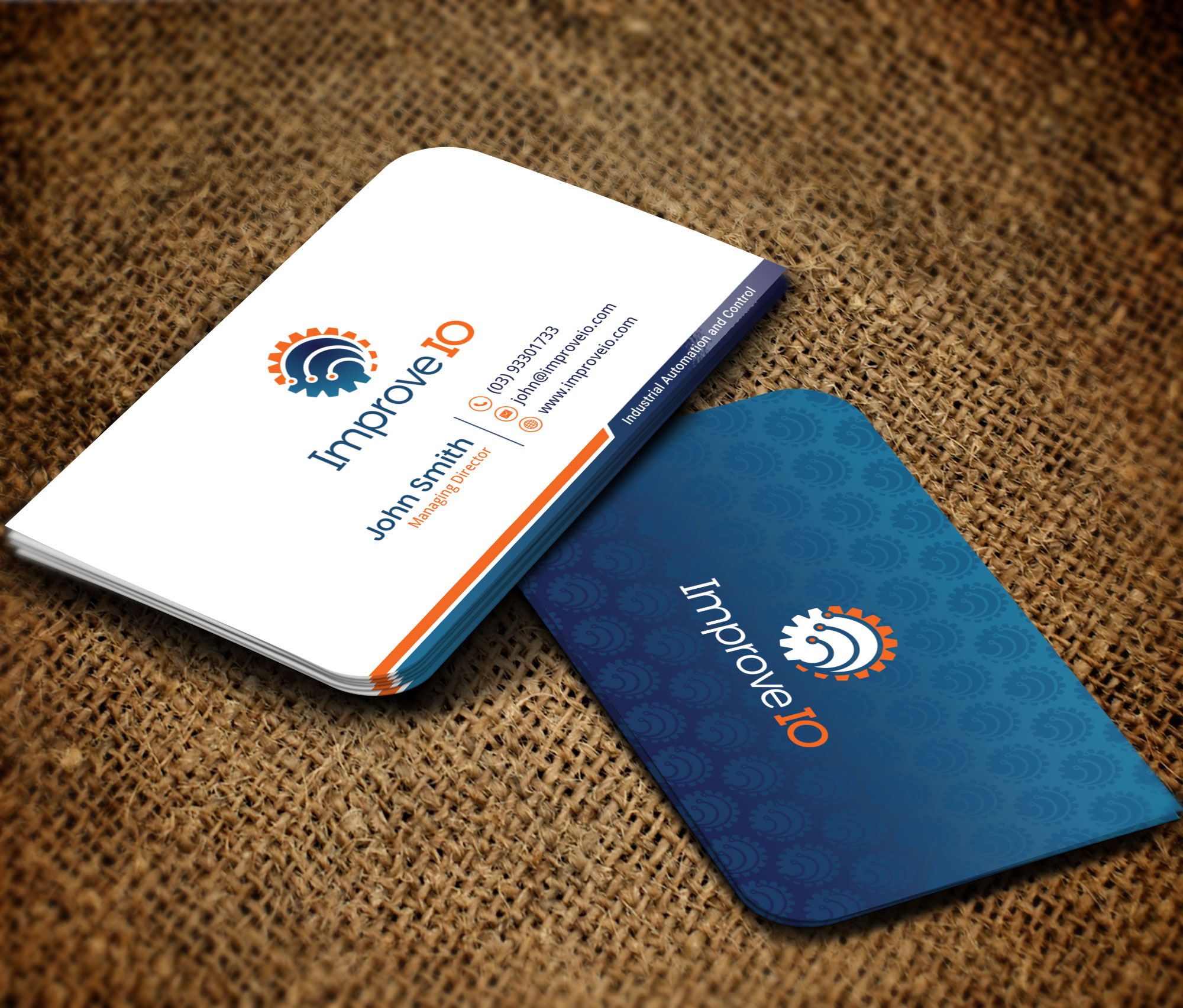 Bold, Professional, Engineering Business Card Design for a Company by
