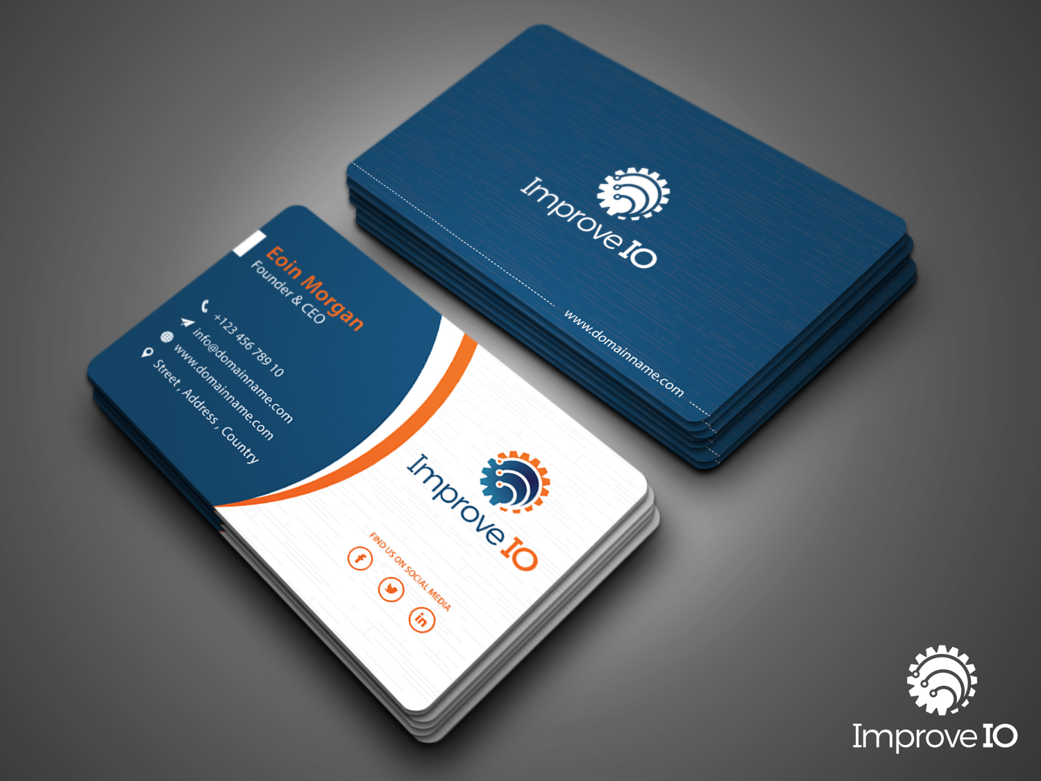 Diseño de Tarjeta de Presentación por Skytouch Solutions para este proyecto | Diseño #24676397