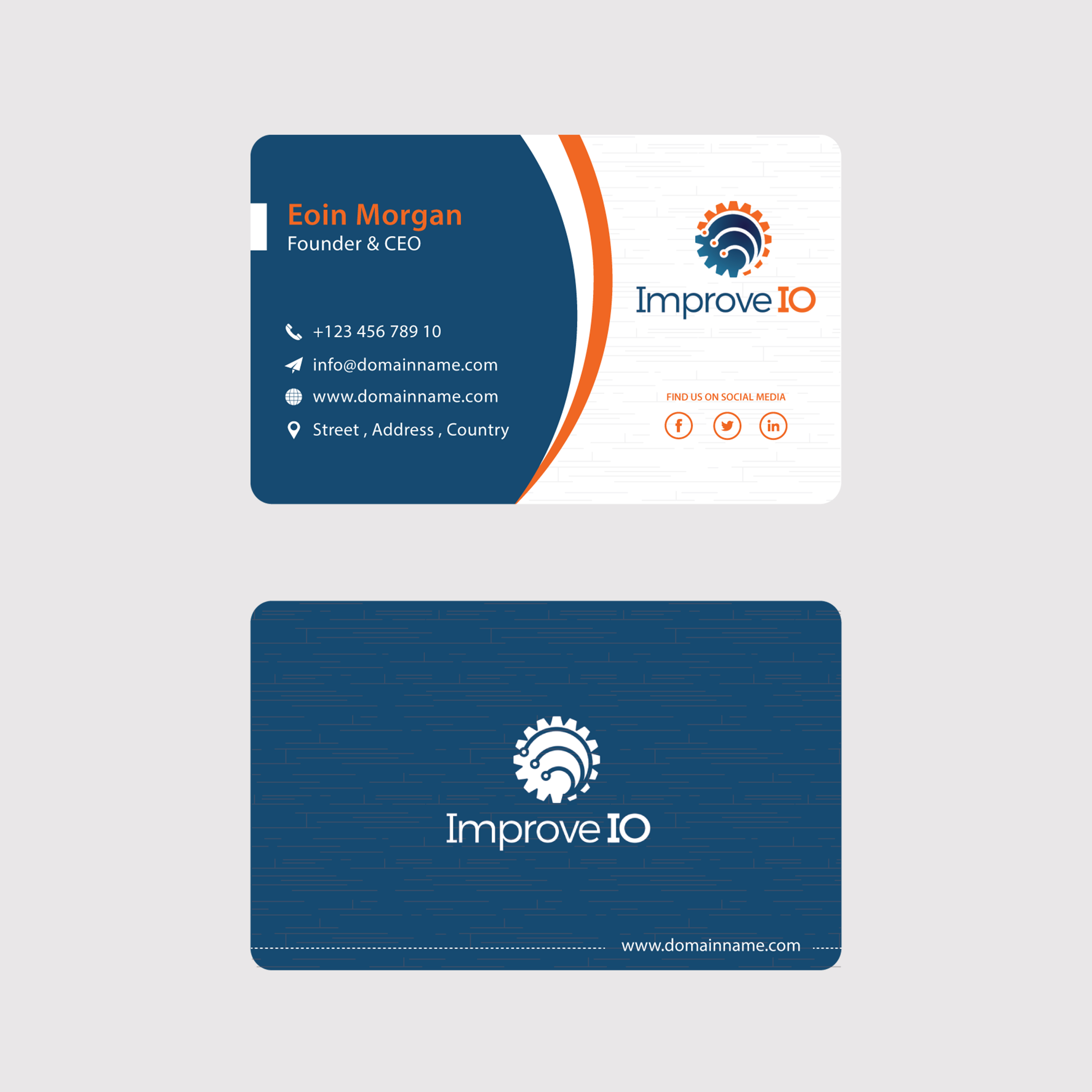 Visitenkarten-Design von Skytouch Solutions für dieses Projekt | Design #24676508