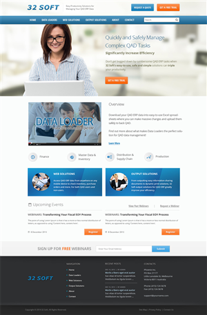 Wordpress Design by Emmanuel for this project | Design: #3027977
