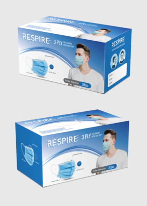 Packaging Design for Face Mask Box | Design Emballage par artgroup 48