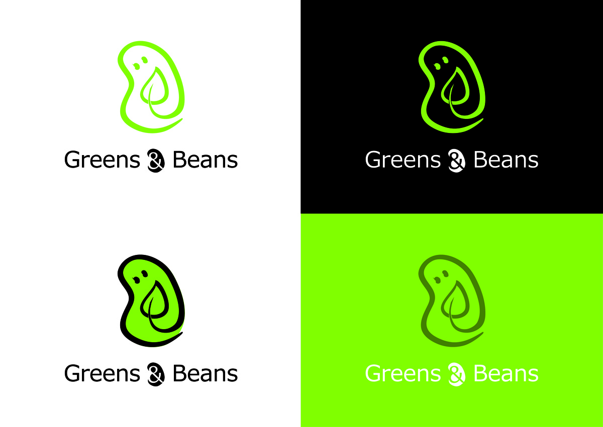 Logo Design by k_vatova4418 for Greens&Beans Inc | Design #3018090