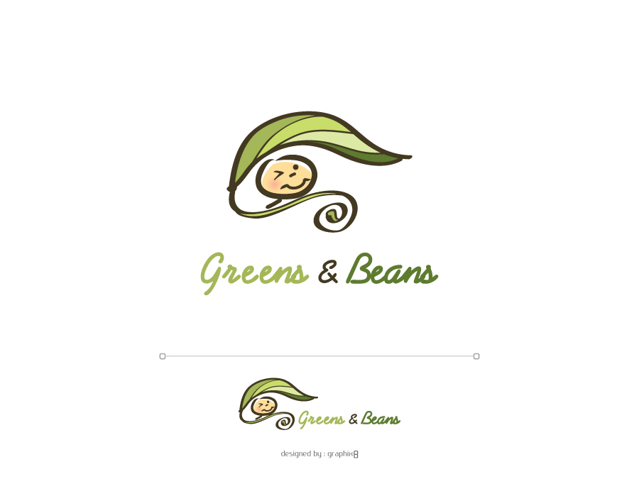 Diseño de Logo por Graphix8 para Greens&Beans Inc | Diseño #3030259