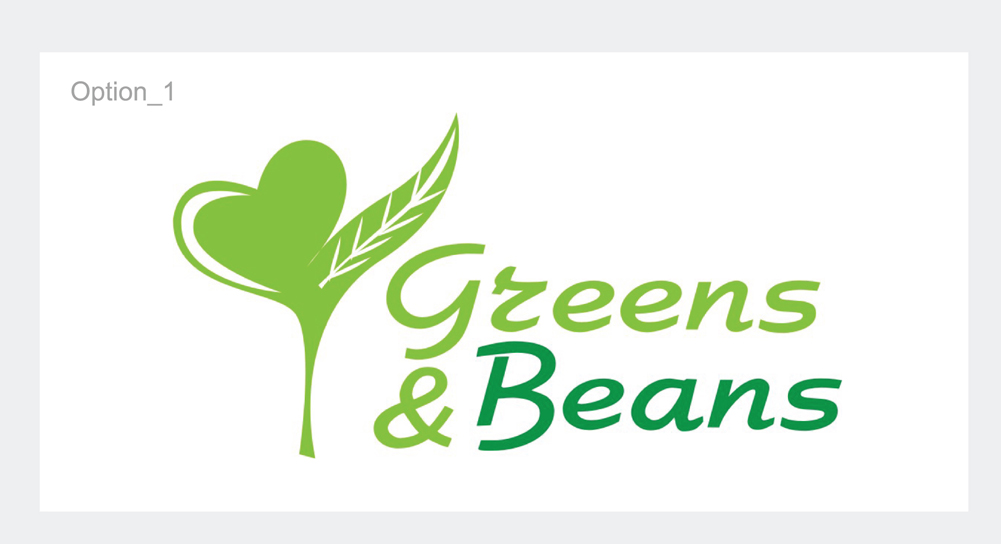 Diseño de Logo por ESolz Technologies para Greens&Beans Inc | Diseño #3016576