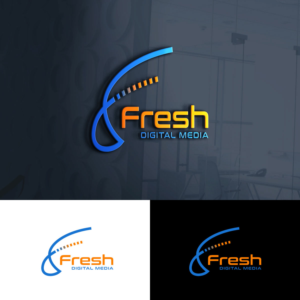 Fresh Digital Media | Design de Logo par Rii
