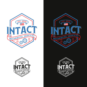 Intact Mechanical Services | Logo-Design von Rii