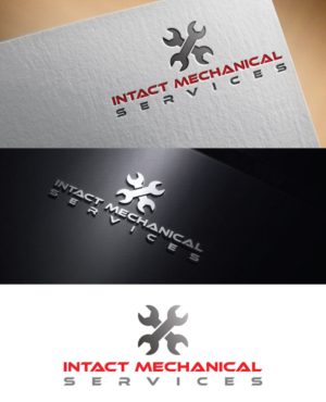 Intact Mechanical Services | Logo Design by ZJ Design