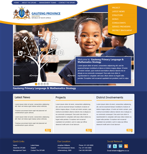 Web Design by ShreejiAkshar for this project | Design: #729881