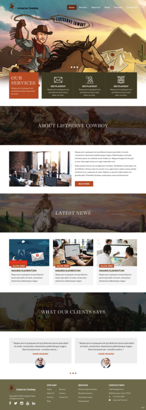 Web Design by pb for this project | Design #24625633
