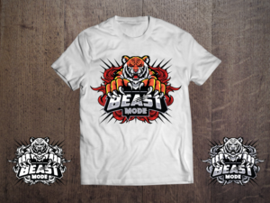 Beast Mode | T-shirt Design by Pinky 