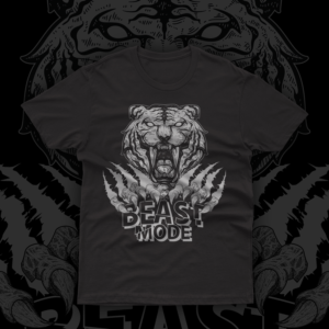 Beast Mode | T-shirt Design by duatitik.std