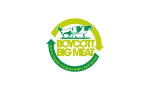 Boycott Big Meat - Build an Organic and Regenerative Food System | Logo-Design von trufya