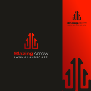 Blazing Arrow Lawn & Landscape | Logo Design by Sibyle