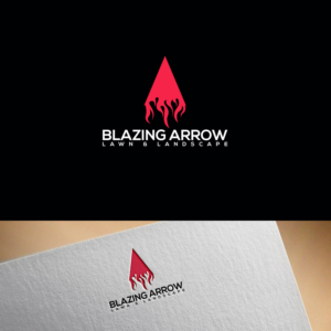 Blazing Arrow Lawn & Landscape | Logo Design by DesignDUO