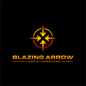 Blazing Arrow Lawn & Landscape | Logo Design by tejo