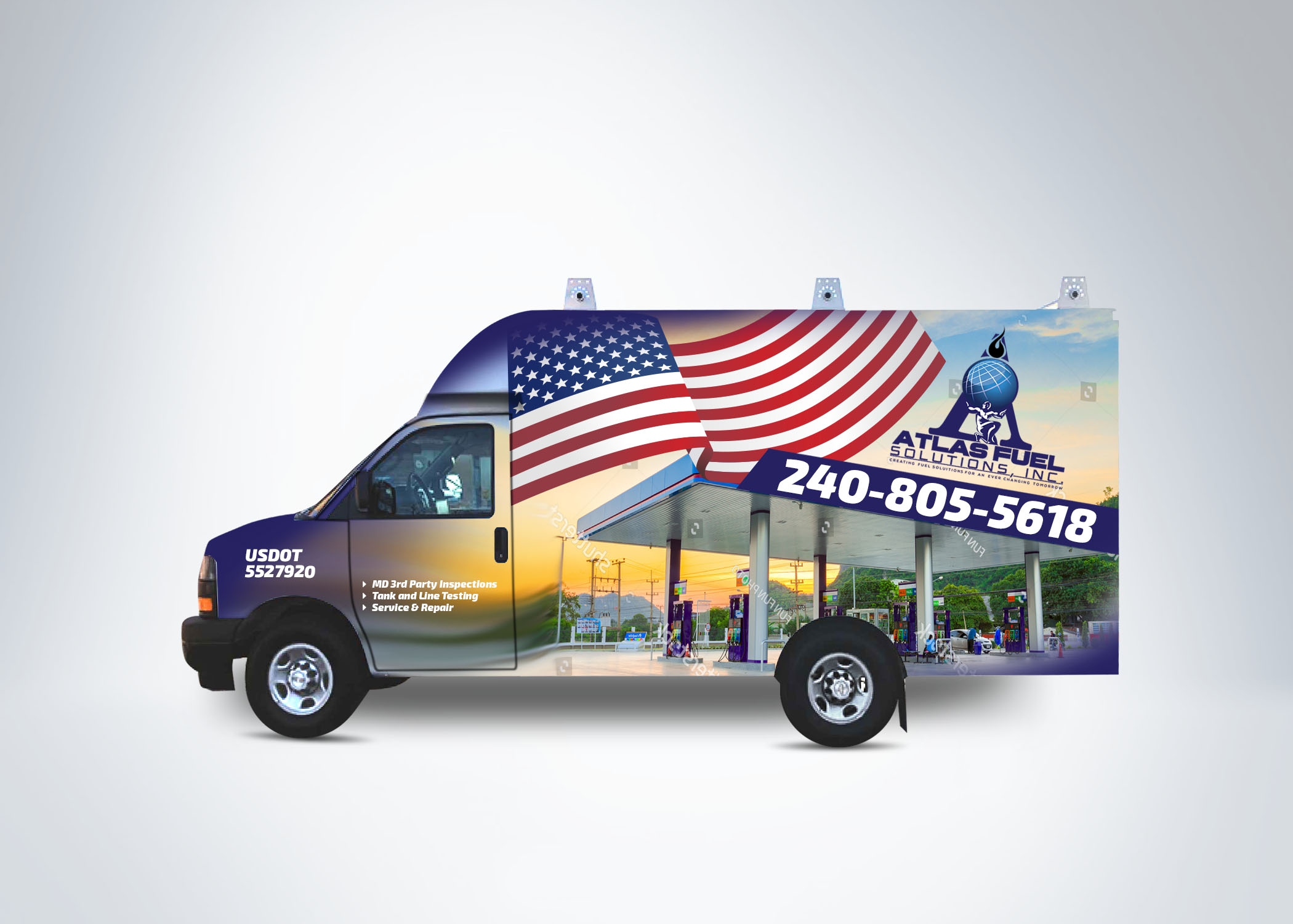 Grafik-Design von Sarah für Atlas Fuel Solutions INC. | Design #24677851