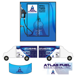 Diseño Gráfico por nadbook2323 para Atlas Fuel Solutions INC. | Diseño #24626693