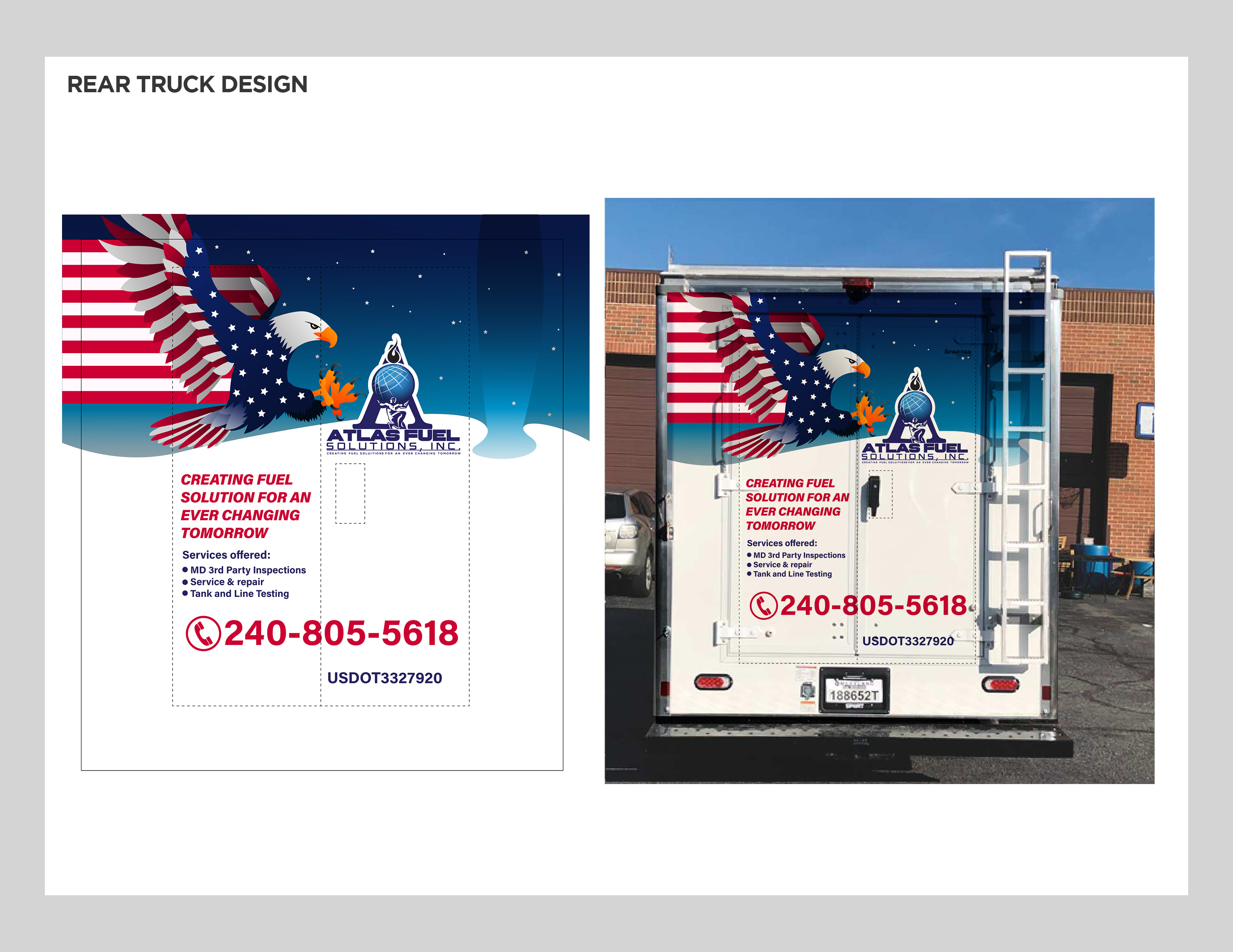Diseño Gráfico por leopoldo para Atlas Fuel Solutions INC. | Diseño #24744693