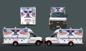 i will be having a 2018 Chevy utility truck and i want to wrapTruck wrap  | Design Graphique par Grafix Hive