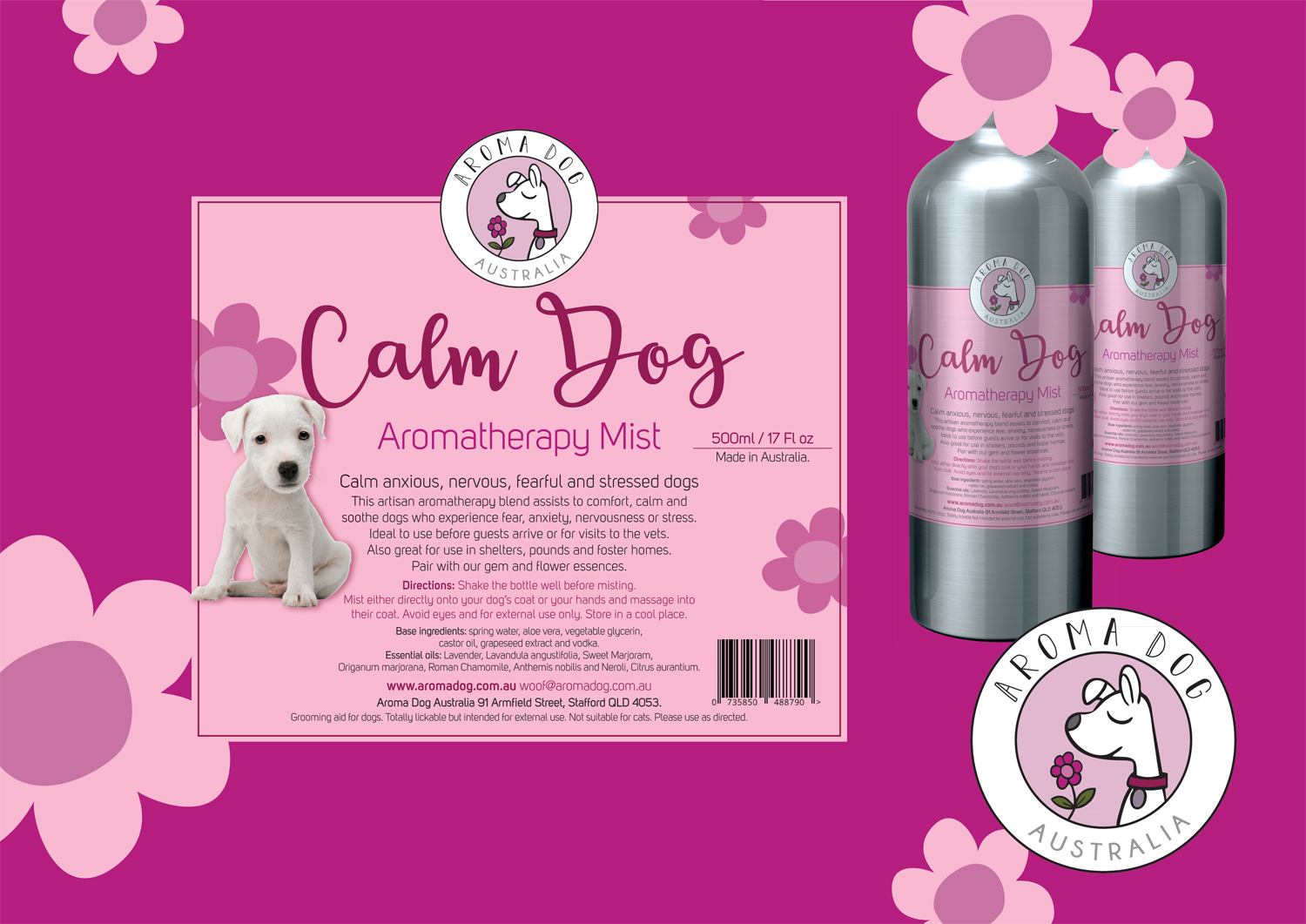 Design Étiquette par PND pour Aroma Dog | Design #24668021