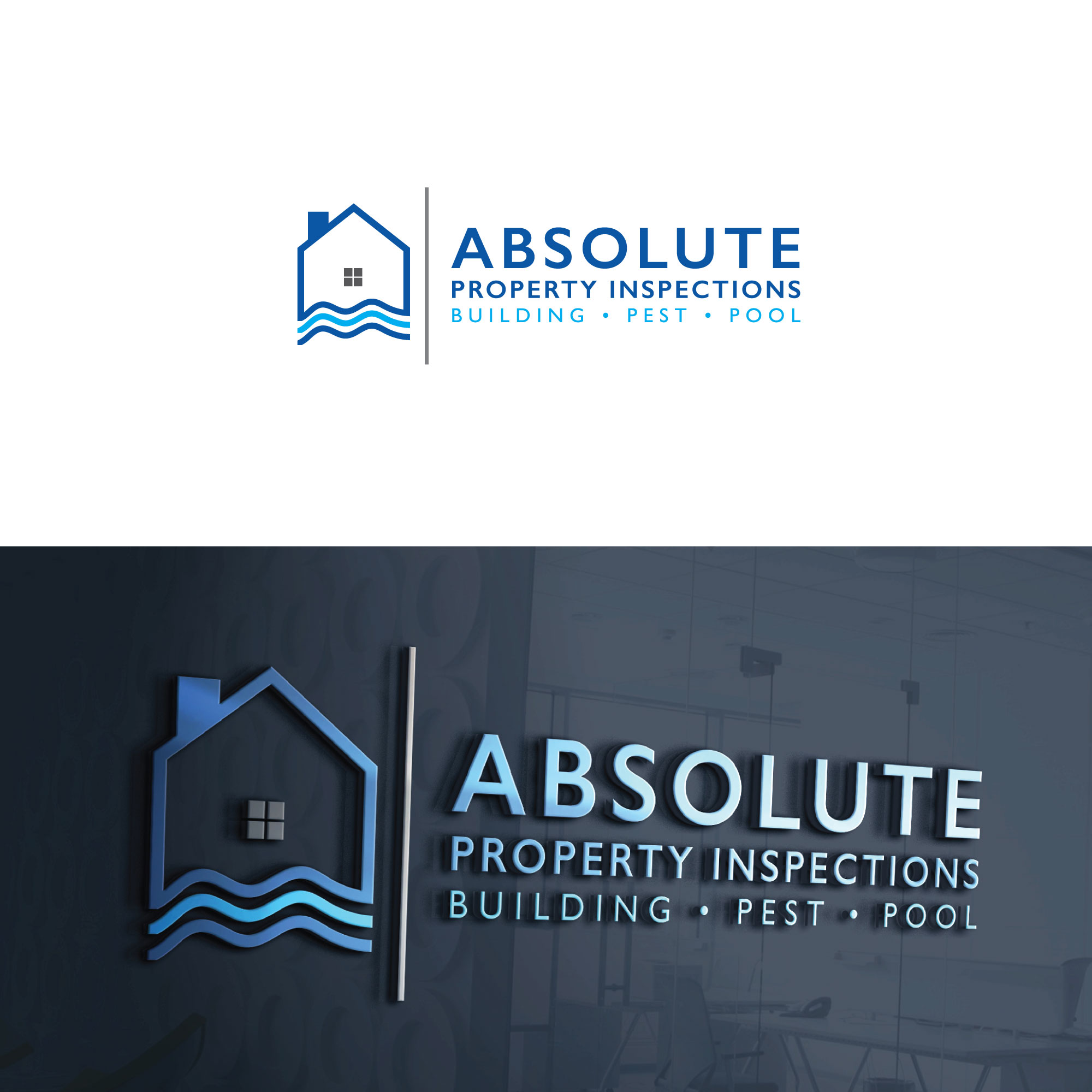 Logo Design by LogoToGoStudio for Sky View Drone Inspection | Design #24628195