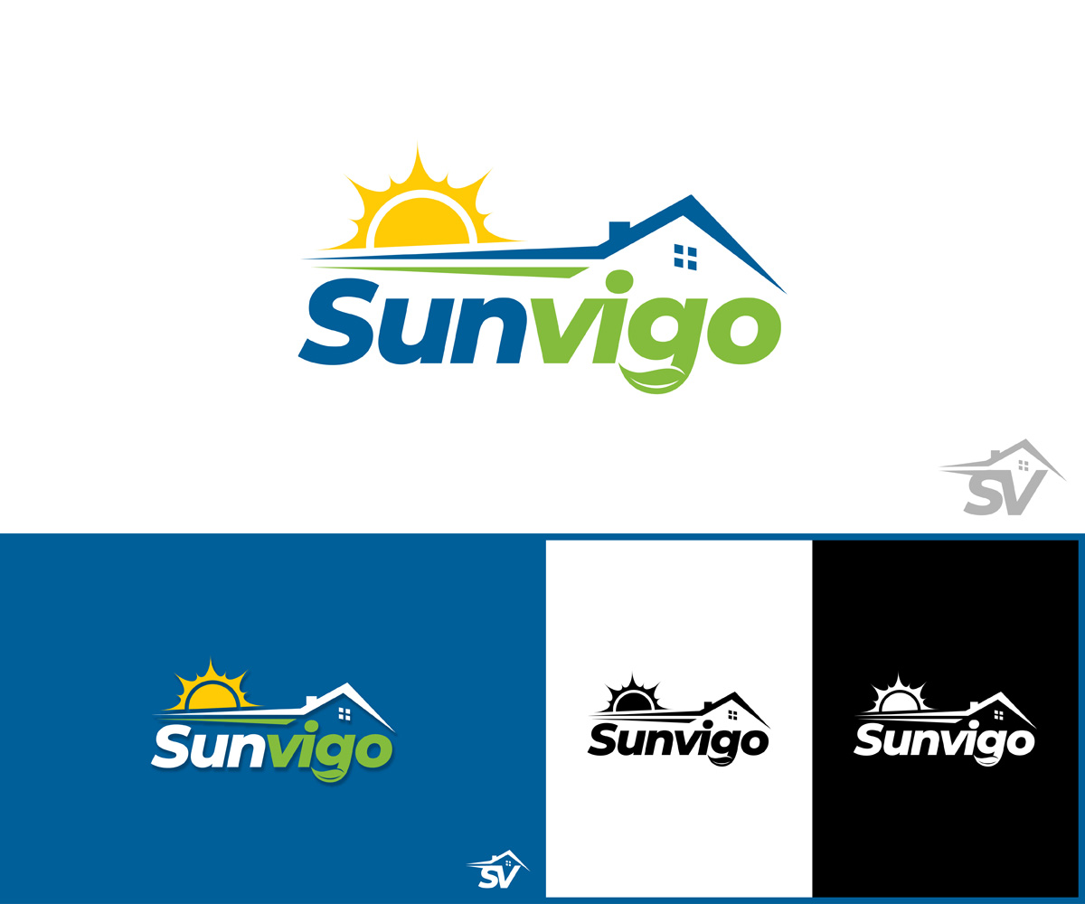 Logo Design by MoonFeather for Sunvigo | Design #24622391