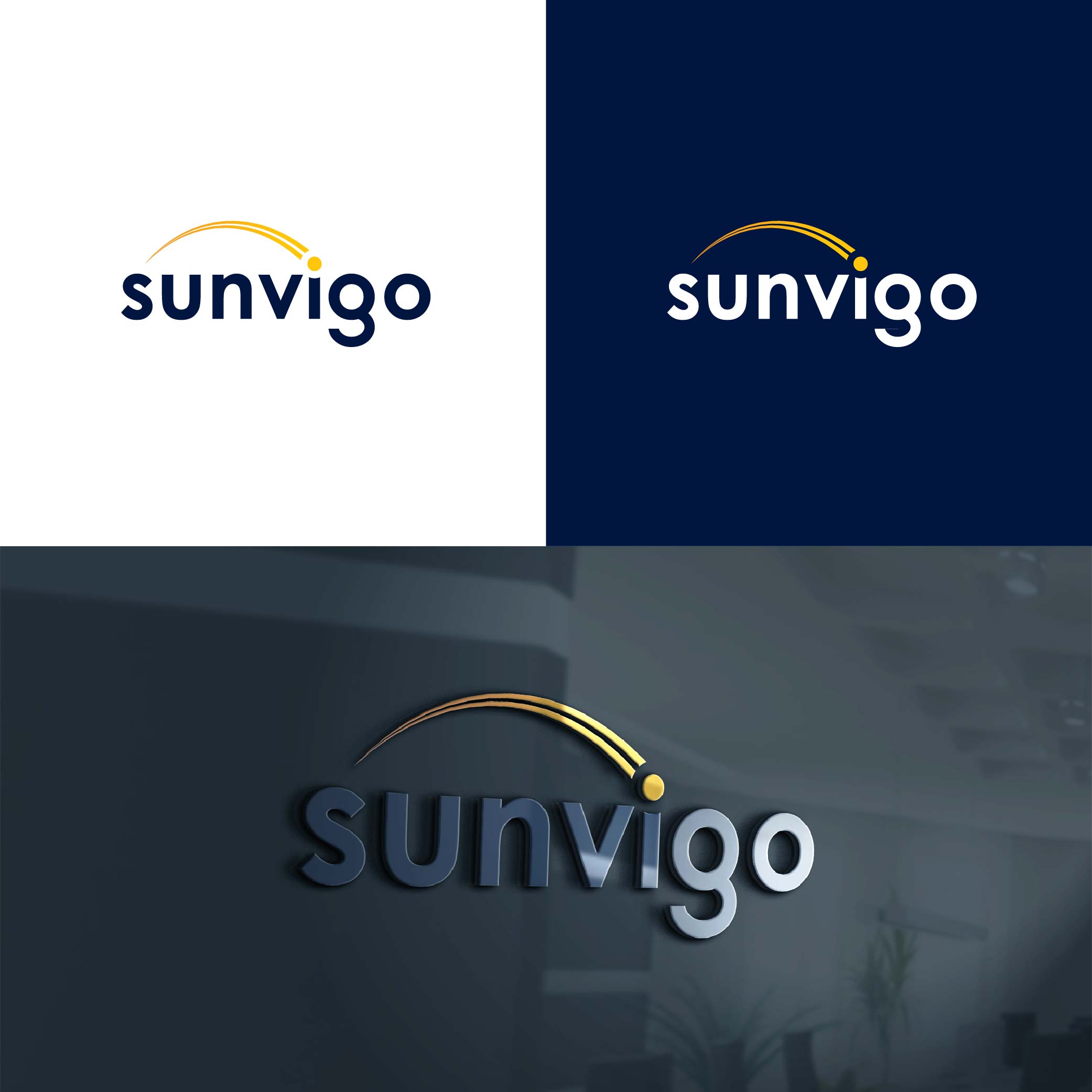 Logo Design by Fatrim for Sunvigo | Design #24675175