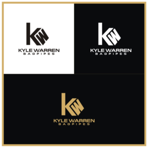 Kyle Warren Bagpipes | Logo Design by Hardwork