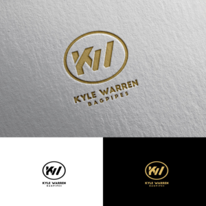 Kyle Warren Bagpipes | Logo Design by Rii