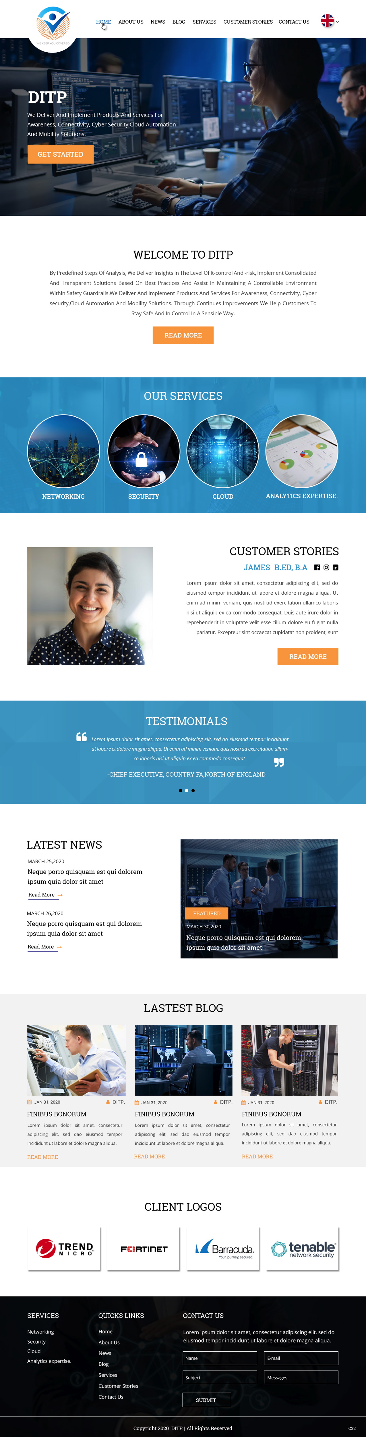 Diseño Wordpress por pb para DITP Beheer & Exploitatie BV | Diseño #24633112